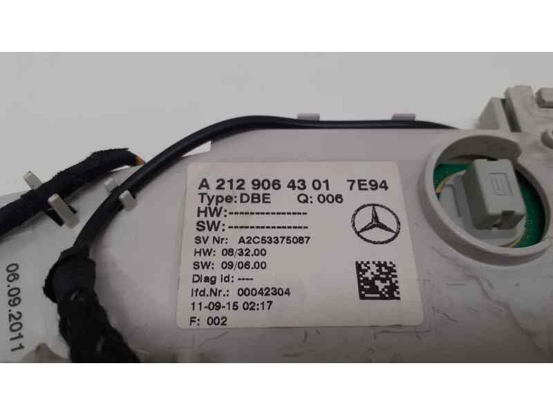 Recambio de luz interior para mercedes-benz clase e (w212) familiar 220 cdi blueefficiency (212.202) referencia OEM IAM A2129064