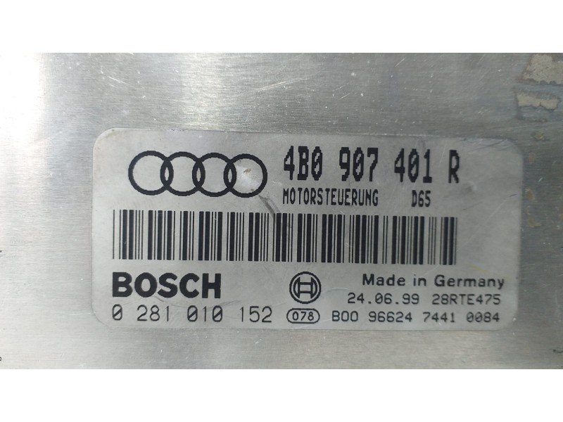 Recambio de centralita motor uce para audi a6 berlina (4b2) 2.5 tdi referencia OEM IAM 4B0907401R 71732 R