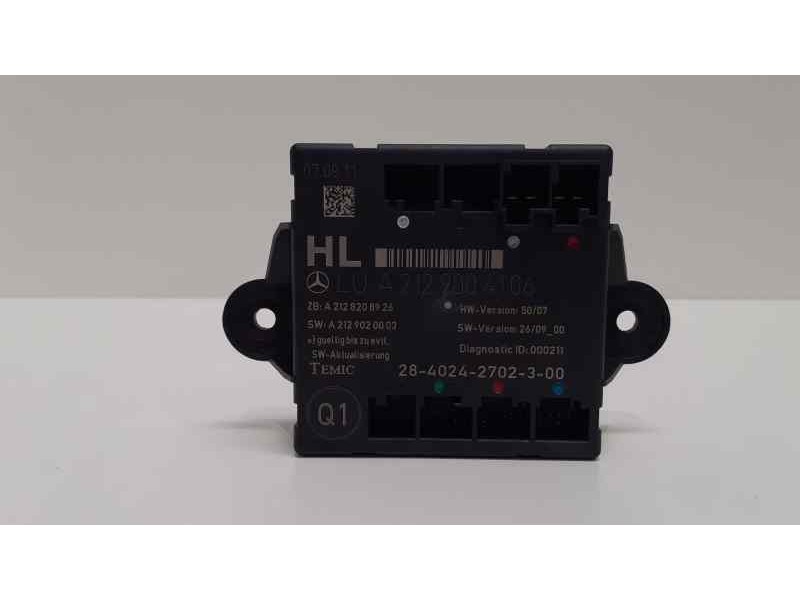 Recambio de modulo electronico para mercedes-benz clase e (w212) familiar 220 cdi blueefficiency (212.202) referencia OEM IAM A2