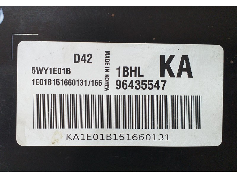 Recambio de centralita motor uce para chevrolet lacetti se referencia OEM IAM 96435547 71795 R