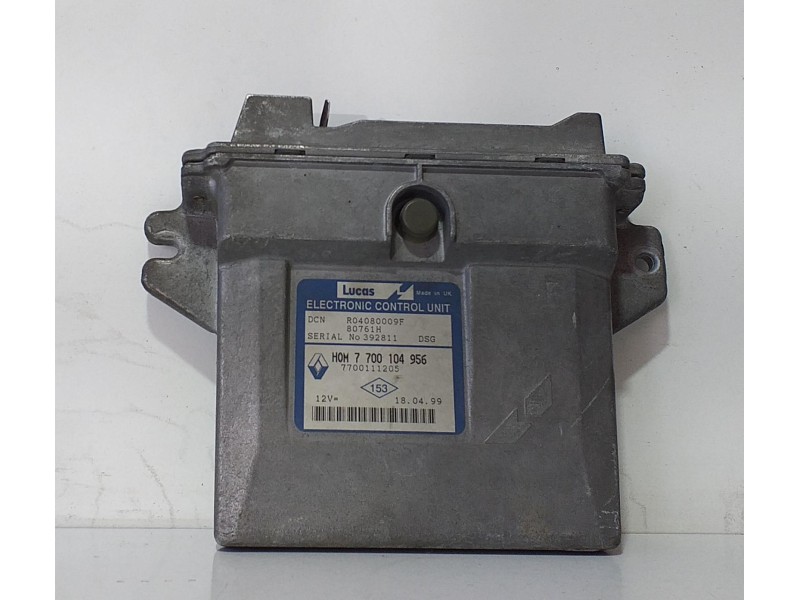 Recambio de centralita motor uce para renault clio ii fase i (b/cbo) 1.9 d alize referencia OEM IAM 7700104956 71800 R