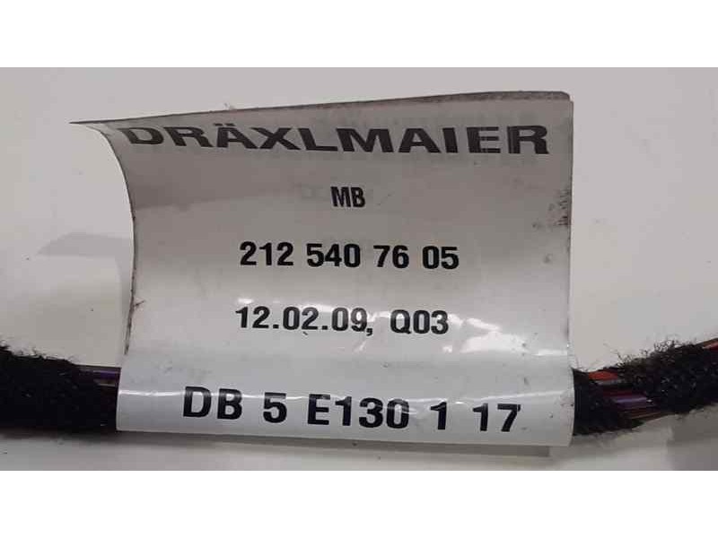 Recambio de puerta trasera izquierda para mercedes-benz clase e (w212) familiar 220 cdi blueefficiency (212.202) referencia OEM 