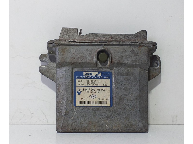 Recambio de centralita motor uce para renault clio ii fase i (b/cbo) 1.9 d referencia OEM IAM 7700104956 71811 R