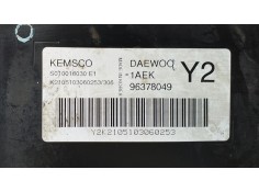 Recambio de centralita motor uce para chevrolet tacuma se referencia OEM IAM 96378049 71822 R 2