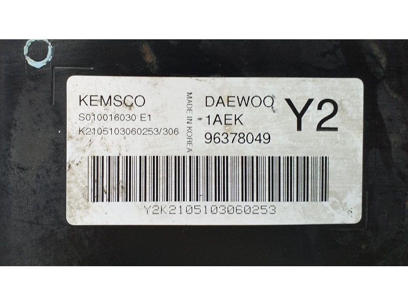 Recambio de centralita motor uce para chevrolet tacuma se referencia OEM IAM 96378049 71822 R