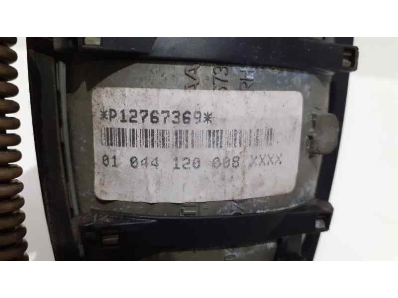 Recambio de maneta exterior trasera derecha para saab 9-3 sport hatch 2.0 t vector referencia OEM IAM 12767369 38612 