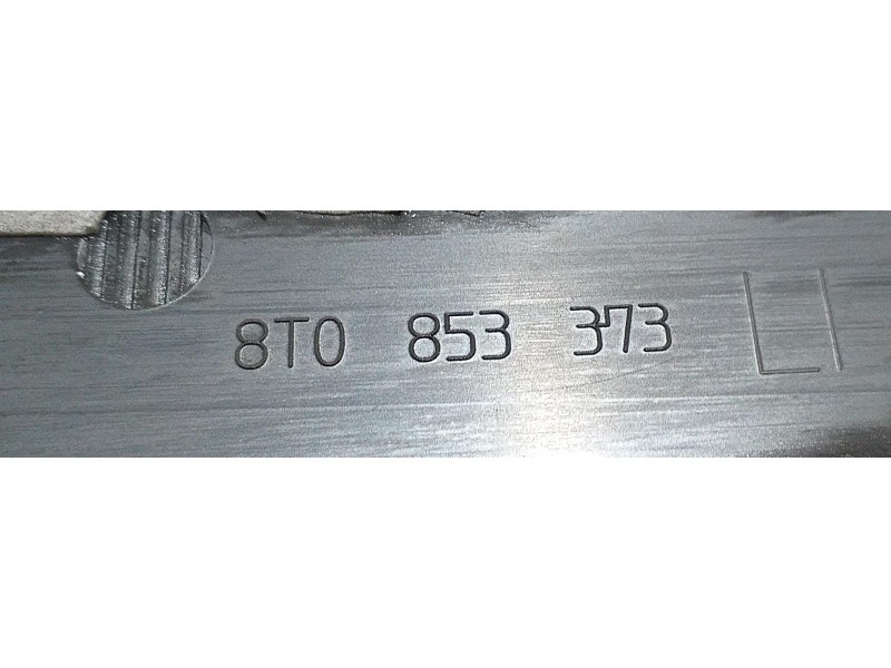 Recambio de molduras delanteras para audi a5 coupe (8t) 3.2 fsi referencia OEM IAM 8T0853373LI 51466 