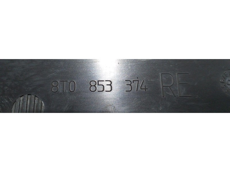 Recambio de molduras delanteras para audi a5 coupe (8t) 3.2 fsi referencia OEM IAM 8T0853374RE 51467 