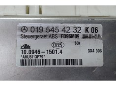 Recambio de centralita abs para mercedes-benz clase c (w202) berlina 180 (202.018) referencia OEM IAM 0195454232 71900 R 2