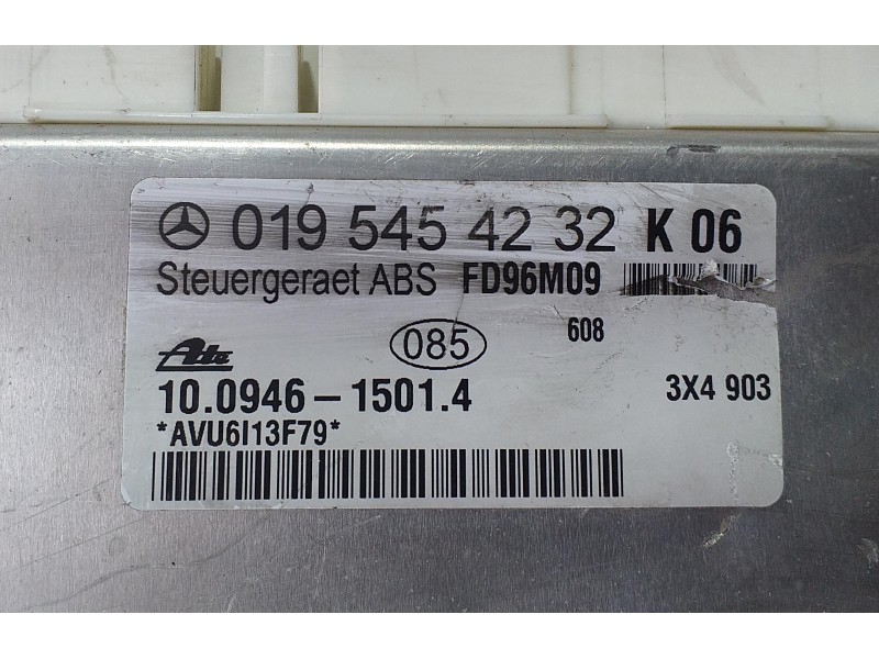 Recambio de centralita abs para mercedes-benz clase c (w202) berlina 180 (202.018) referencia OEM IAM 0195454232 71900 R