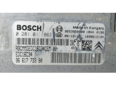 Recambio de centralita motor uce para citroën c4 berlina collection referencia OEM IAM 9661773380 71912 R 2