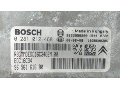 Recambio de centralita motor uce para citroën xsara picasso 1.6 hdi 90 sx referencia OEM IAM 9656161680 71914 R 2