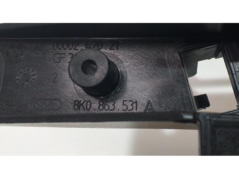 Recambio de molduras delanteras para audi a5 coupe (8t) 3.2 fsi referencia OEM IAM 8K0863531A 51489 