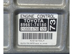Recambio de centralita motor uce para toyota iq básico referencia OEM IAM 8966174180 71941 R 2