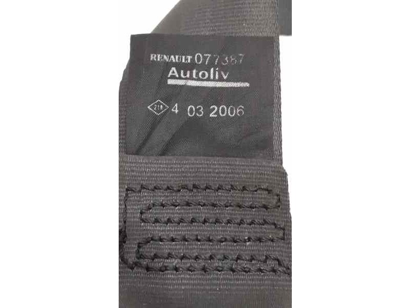 Recambio de cinturon seguridad trasero derecho para renault megane ii classic berlina dynamique referencia OEM IAM 8200798369 38