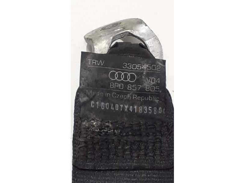 Recambio de cinturon seguridad trasero derecho para audi a3 (8p) 2.0 tdi ambiente referencia OEM IAM 8P0857805B 38705 