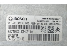 Recambio de centralita motor uce para citroën xsara picasso 1.6 hdi 90 exclusive referencia OEM IAM 9663268380 71971 R 2