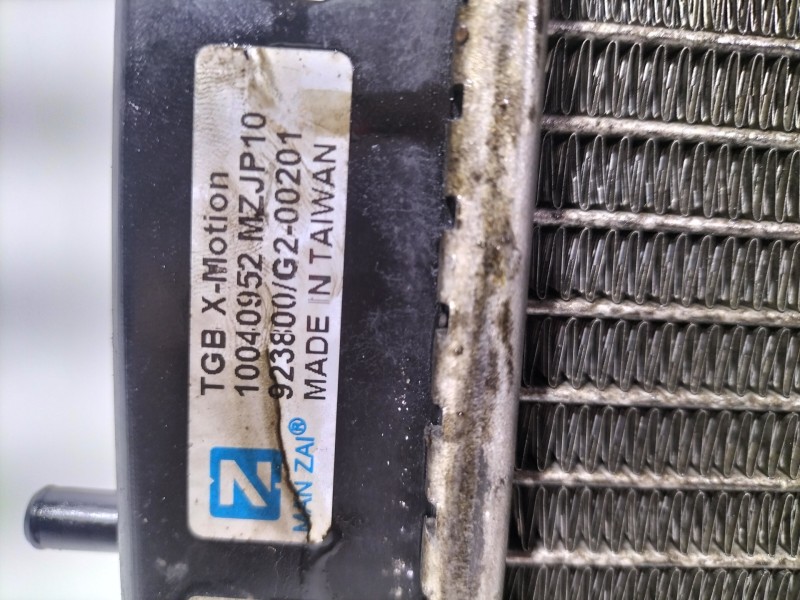 Recambio de radiador agua para » otros... tgb x- motion 125 tgb x- motion 125 referencia OEM IAM G/KU 79671 