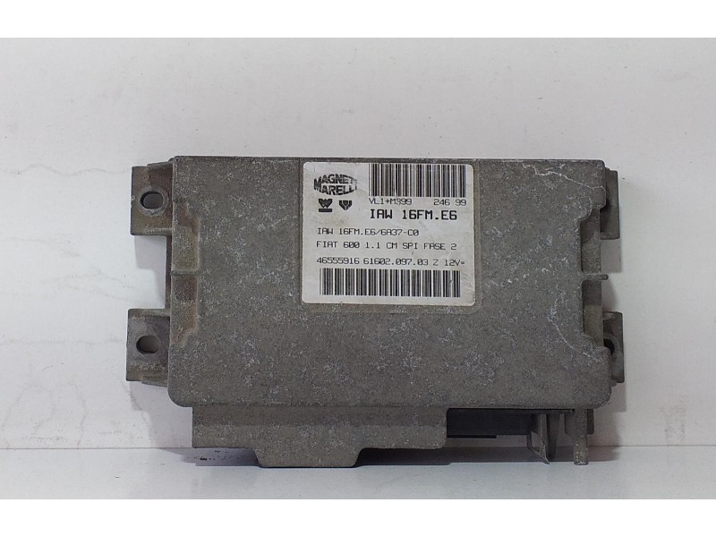 Recambio de centralita motor uce para fiat seicento (187) active referencia OEM IAM 46555916 72006 R