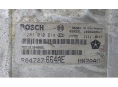 Recambio de centralita motor uce para chrysler voyager (rg) 2.5 crd se grand voyager 10 millones referencia OEM IAM P04727664AE  2