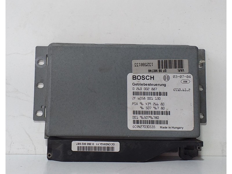 Recambio de centralita cambio automatico para citroën c5 berlina 2.0 16v exclusive automático referencia OEM IAM 9643926680 7201