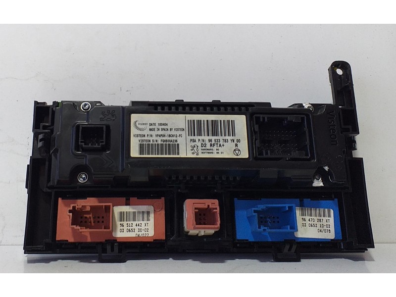Recambio de mando climatizador para peugeot 407 st confort referencia OEM IAM 96533783YW 72099 R Recambio de mando climatizador para peugeot 407 st confort referencia OEM IAM 96533783YW 72099 R