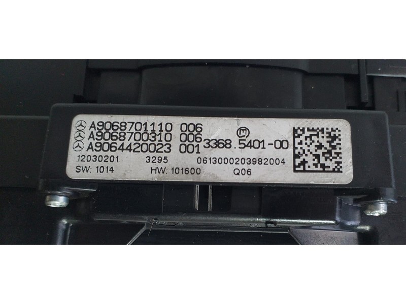 Recambio de warning para mercedes-benz sprinterii combi (desde 01.06) 313 / 314 / 316 cdi 4x4 (906.733/735) referencia OEM IAM A Recambio de warning para mercedes-benz sprinterii combi (desde 01.06) 313 / 314 / 316 cdi 4x4 (906.733/735) referencia OEM IAM A