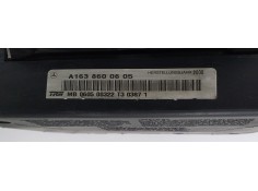 Recambio de airbag lateral delantero izquierdo para mercedes-benz clase m (w163) 320 (163.154) referencia OEM IAM A1638600605 63 2