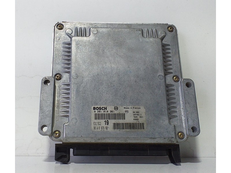 Recambio de centralita motor uce para peugeot 406 berlina (s1/s2) srdt pack referencia OEM IAM 9641607680 72130 R