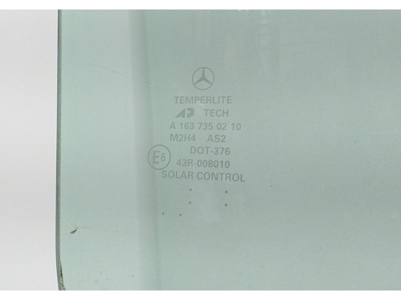 Recambio de luna trasera derecha para mercedes-benz clase m (w163) 320 (163.154) referencia OEM IAM A1637351010 63665 