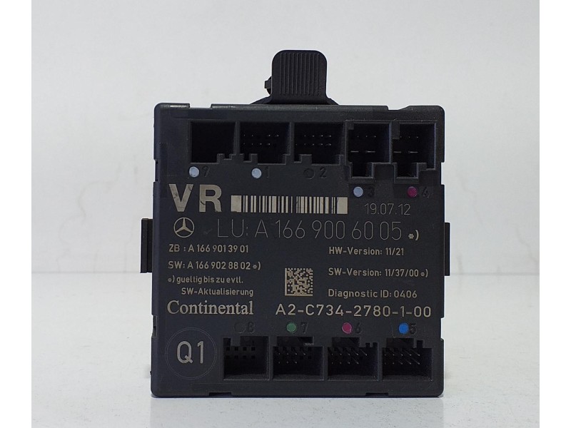 Recambio de modulo electronico para mercedes-benz clase b (w246) b 180 cdi be (246.200) referencia OEM IAM A1669006005 72168 R