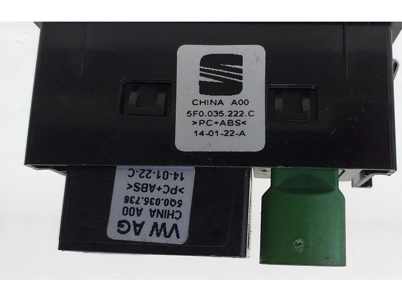 Recambio de modulo electronico para seat leon (5f1) i-tech referencia OEM IAM 5F0035222C 72196 R Recambio de modulo electronico para seat leon (5f1) i-tech referencia OEM IAM 5F0035222C 72196 R
