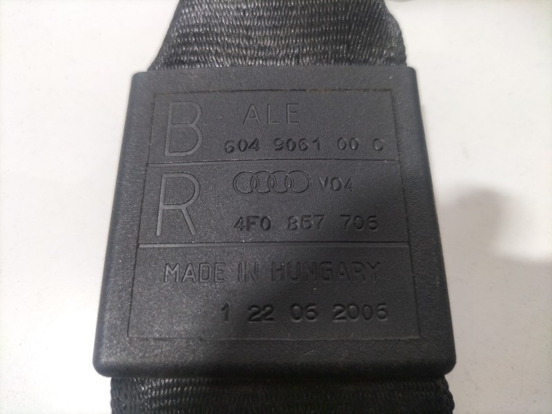 Recambio de cinturon seguridad delantero derecho para audi a6 allroad quattro (4fh) 3.0 tdi referencia OEM IAM 4F0857706 79681 R