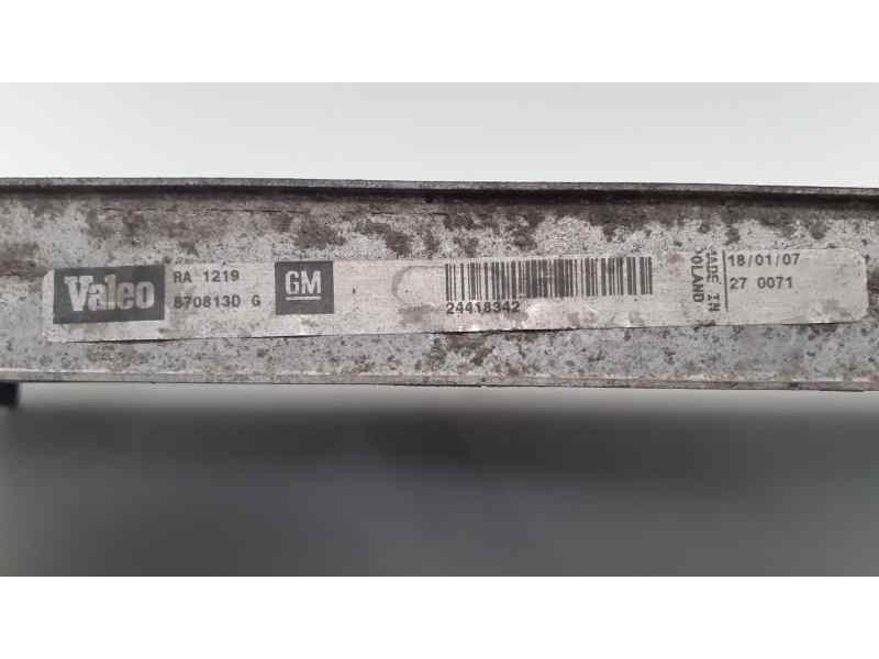 Recambio de radiador agua para saab 9-3 sport hatch 2.0 t vector referencia OEM IAM 24418342 38903 