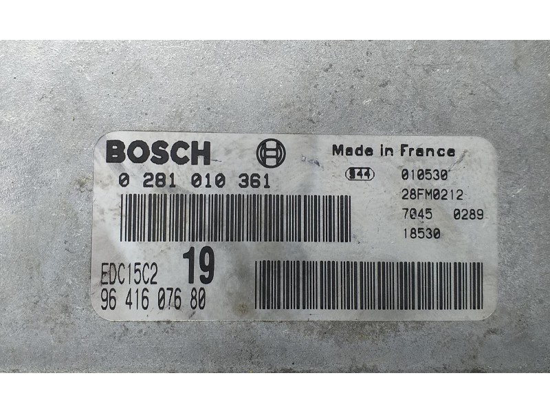 Recambio de centralita motor uce para peugeot 406 berlina (s1/s2) srdt pack referencia OEM IAM 9641607680 72247 R Recambio de centralita motor uce para peugeot 406 berlina (s1/s2) srdt pack referencia OEM IAM 9641607680 72247 R