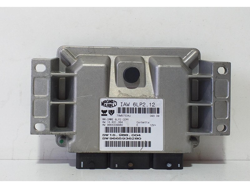 Recambio de centralita motor uce para citroën c4 berlina collection referencia OEM IAM 9665936280 72255 R