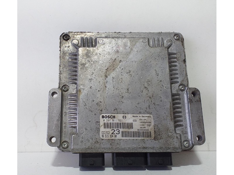Recambio de centralita motor uce para citroën xsara picasso 2.0 hdi satisfaction referencia OEM IAM 9651593480 72260 R