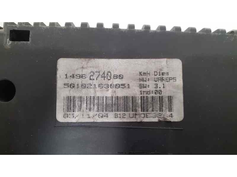 Recambio de cuadro instrumentos para fiat ulysse (179) 2.0 jtd dynamic referencia OEM IAM 1496274080 39030 