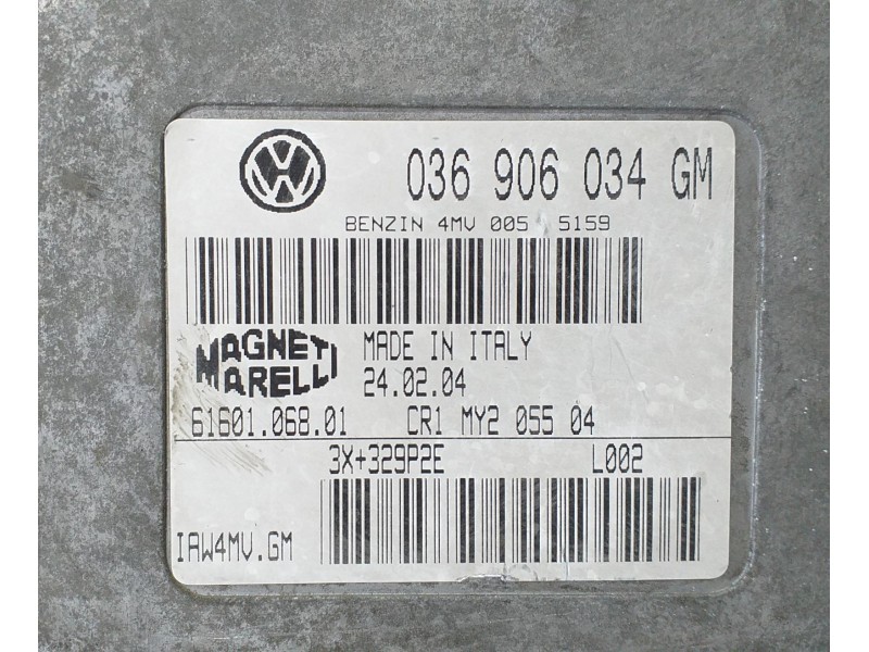 Recambio de centralita motor uce para seat ibiza (6l1) cool referencia OEM IAM 036906034GM 72352 R Recambio de centralita motor uce para seat ibiza (6l1) cool referencia OEM IAM 036906034GM 72352 R