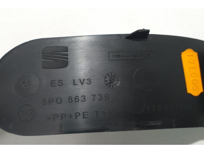 Recambio de molduras delanteras para seat altea (5p1) fr referencia OEM IAM 5P0863739 51756 
