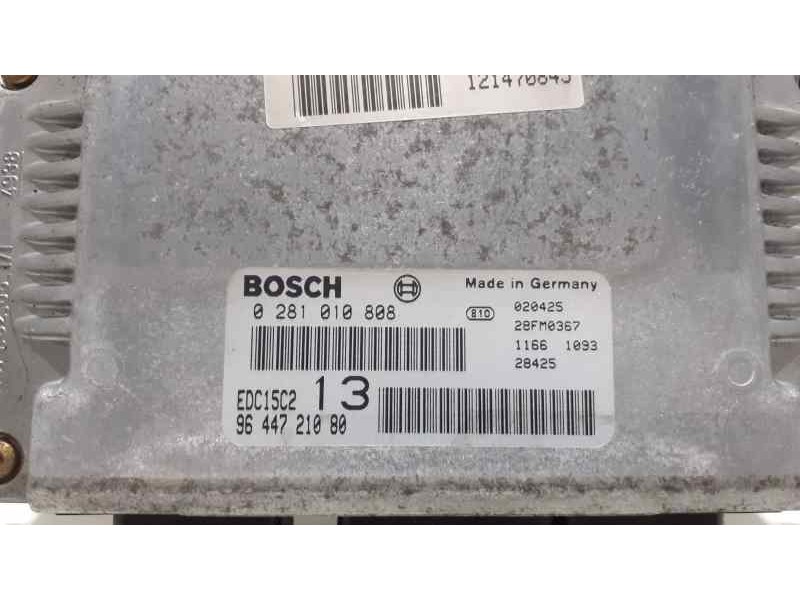 Recambio de centralita motor uce para citroën c5 berlina 2.0 hdi premier referencia OEM IAM 9644721080 39119 