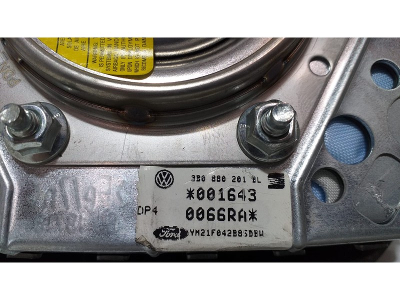 Recambio de airbag delantero izquierdo para volkswagen sharan (7m6/7m9) 1.9 tdi referencia OEM IAM 3B0880201BL 63823  Recambio de airbag delantero izquierdo para volkswagen sharan (7m6/7m9) 1.9 tdi referencia OEM IAM 3B0880201BL 63823