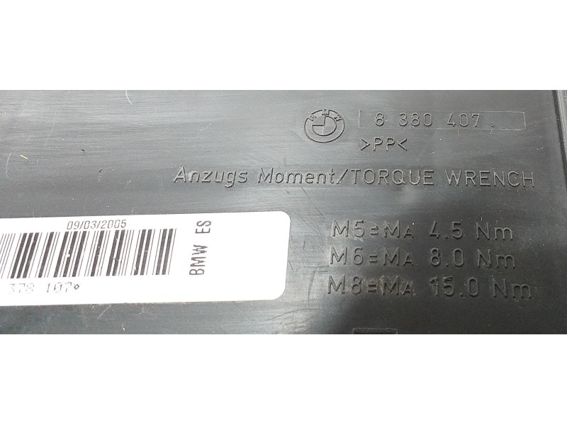 Recambio de caja reles / fusibles para bmw x5 (e53) 3.0d referencia OEM IAM 8380409 63828 