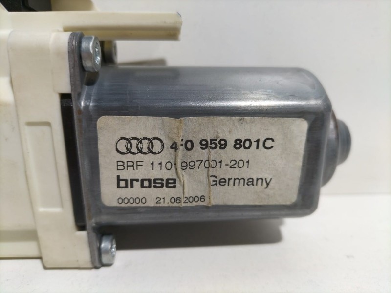 Recambio de motor elevalunas trasero izquierdo para audi a6 allroad quattro (4fh) 3.0 tdi referencia OEM IAM 4F0959801C 79833 R