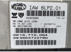 Recambio de centralita motor uce para peugeot 206 berlina e-music referencia OEM IAM 9654722780 72404 R 2