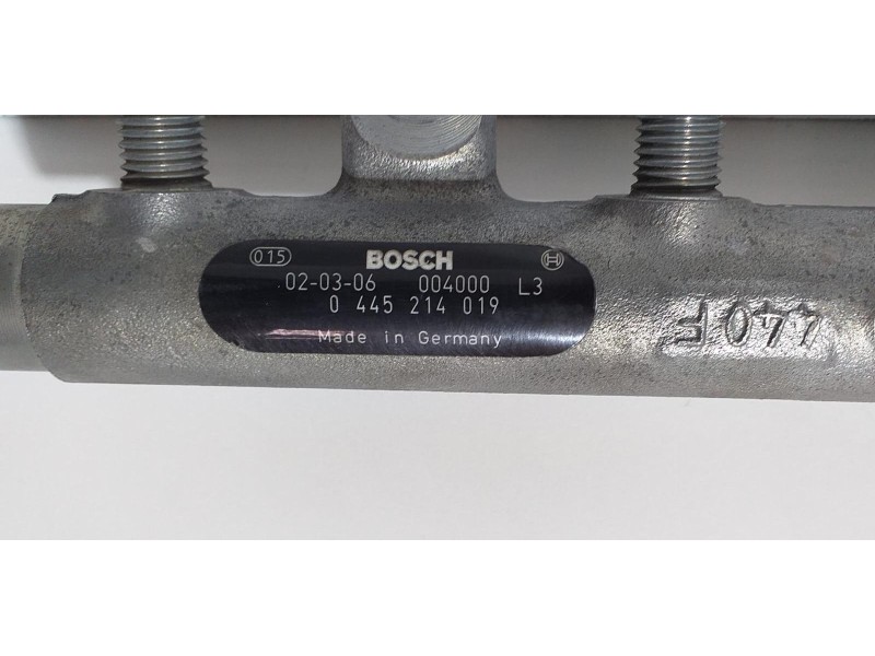 Recambio de rampa inyectora para citroën c5 break 2.0 hdi referencia OEM IAM 0445214019 63833  Recambio de rampa inyectora para citroën c5 break 2.0 hdi referencia OEM IAM 0445214019 63833