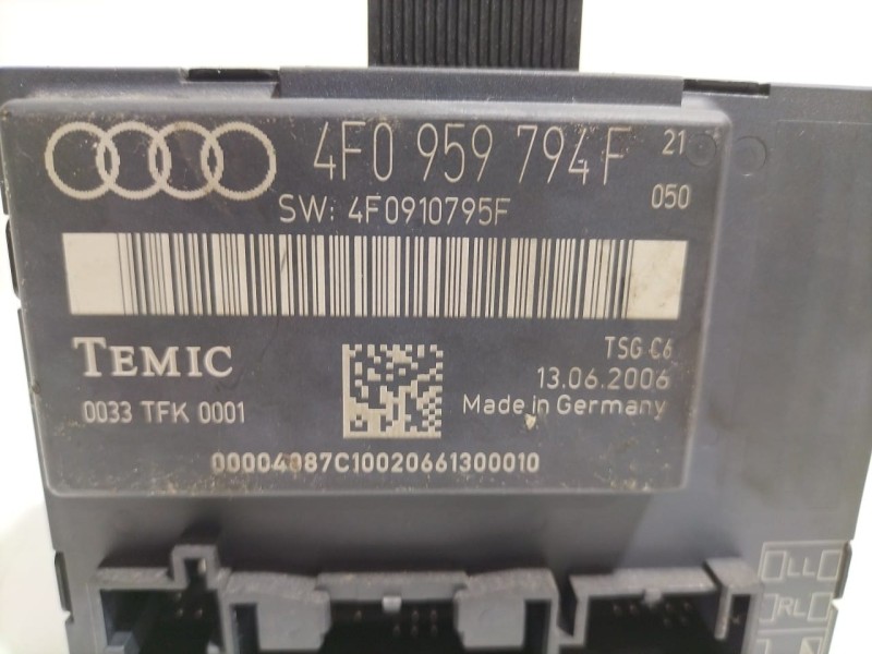 Recambio de modulo electronico para audi a6 allroad quattro (4fh) 3.0 tdi referencia OEM IAM 4F0959794F 79840 R