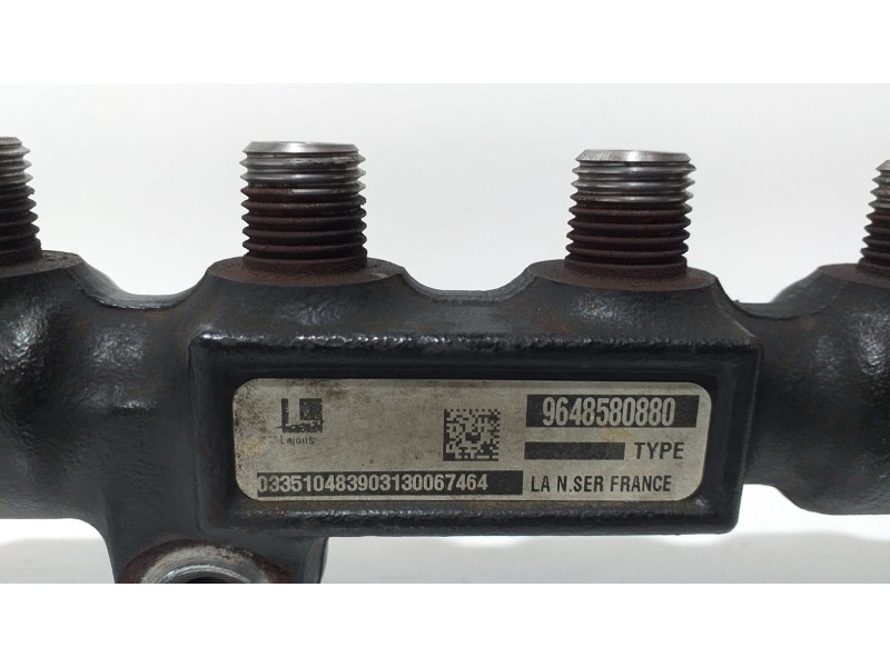 Recambio de rampa inyectora para ford fiesta (cbk) 1.4 tdci cat referencia OEM IAM 9648580880 63837 