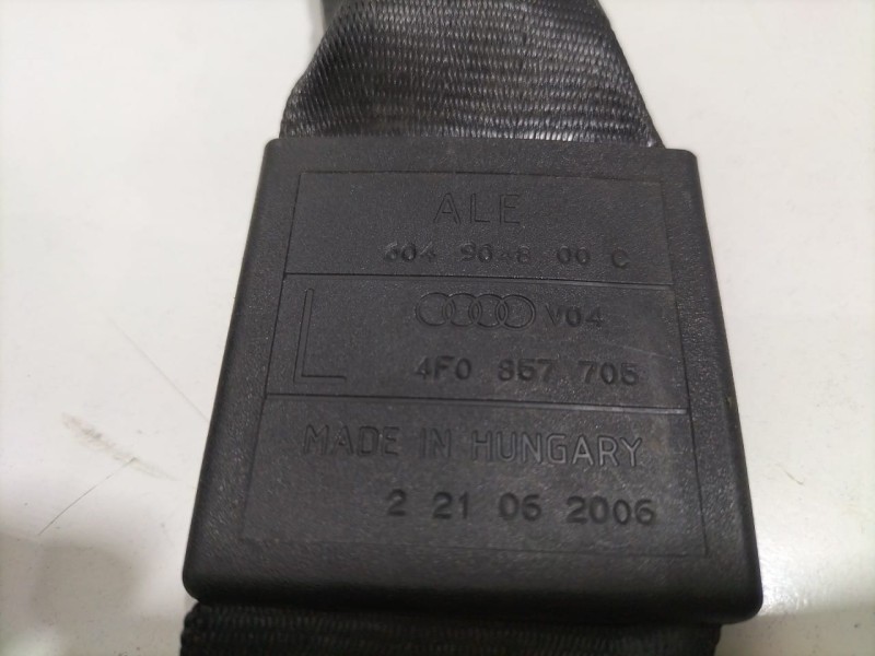 Recambio de cinturon seguridad delantero izquierdo para audi a6 allroad quattro (4fh) 3.0 tdi referencia OEM IAM 605404600 79842