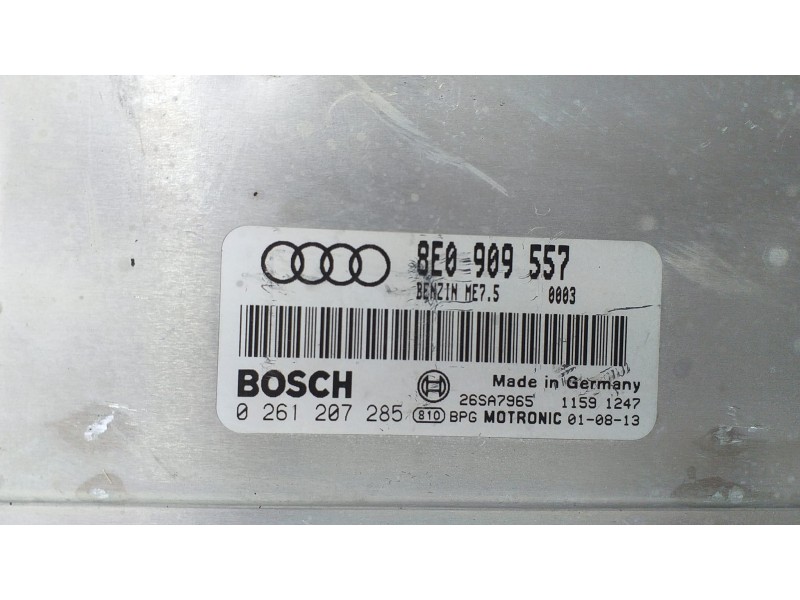 Recambio de centralita motor uce para audi a4 avant (8e) 2.0 referencia OEM IAM 8E0909557 72427 R Recambio de centralita motor uce para audi a4 avant (8e) 2.0 referencia OEM IAM 8E0909557 72427 R